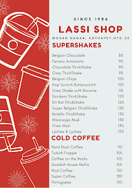 Lassi Shop menu 8