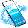 Wave Splash Animated Keyboard + Live Wallpaper icon