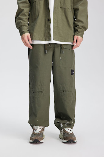 Title 6, Vintage Splash Ink Loose Cargo Pants Mens Clot...