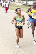 Hope: Gauteng runner Poppy Mlambo could make Gautengers proud