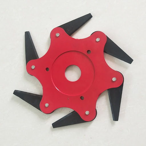 Title 2, Multi-Leaf Manganese Steel Blade for Mowing Hea...