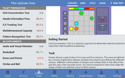 Tracking test