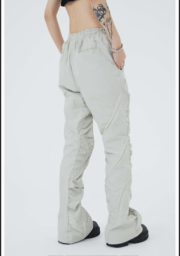 Title 8, Mens Pleated Straight Tube Loose Street High S...