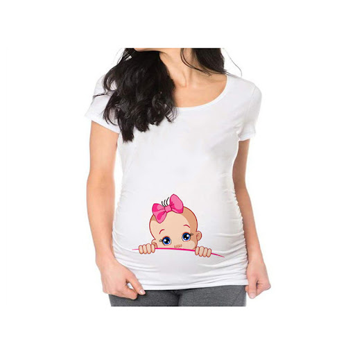 Title 6, Fashionable Comfortable Simple Maternity T-shir...