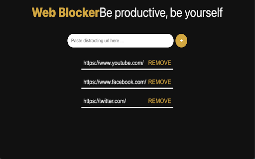 Web Blocker