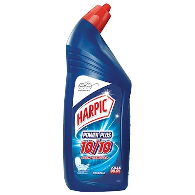 Harpic Disinfectant Toilet Cleaner Liquid - Original, Kills 99.9% Germs - 600 ml