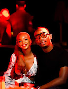 Celebrity couple Nandi Madida and Zakes Bantiwini. 