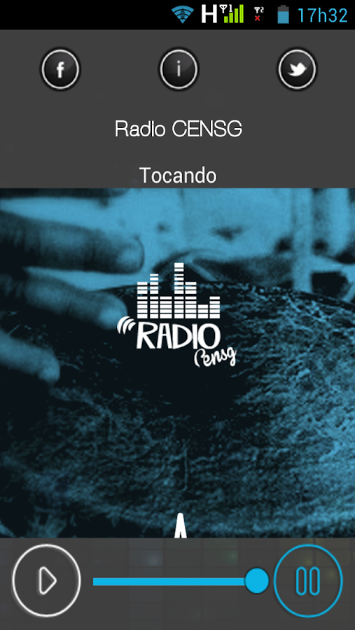 Rádio CENSG Screen 3