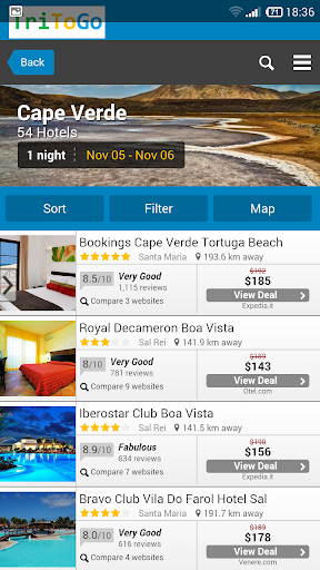 Hotels Cape Verde tritogo.com