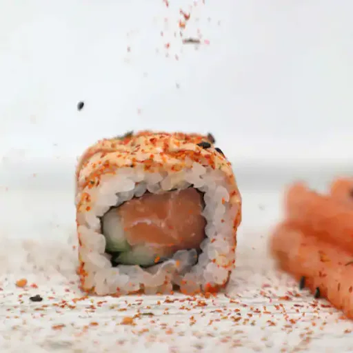 Spicy Salmon Sushi [8 Pcs]