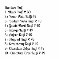 Gokul Ice Creams menu 1