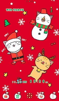 かわいい壁紙アイコン 猫ちゃんのクリスマス 無料 Androidアプリ Applion