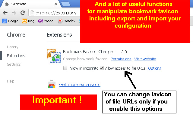 Better Bookmarks for Google Chrome - Extension Download
