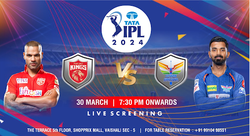 PBKS vs LSG: TATA IPL 2024 Punjab Kings vs Lucknow Super Giants (Screening)