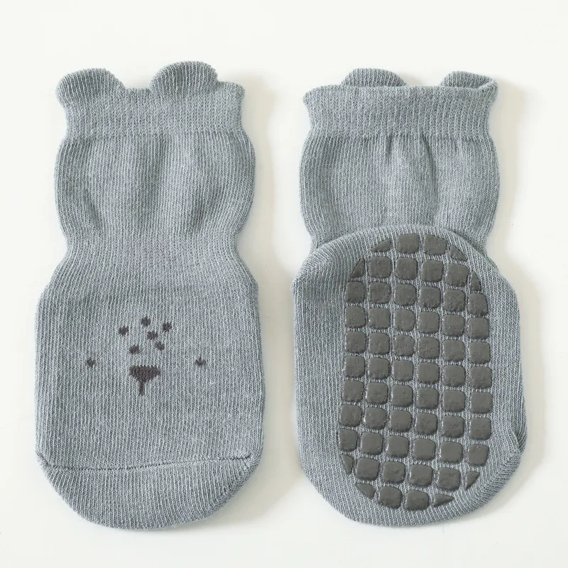 Baby antislip vloersokken Katoenen sokken Tube sokken voor veilige grip en comfort tijdens het kruipen en spelen. Bescherm de voetjes van je baby.