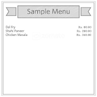 Five Chief Caterer menu 1