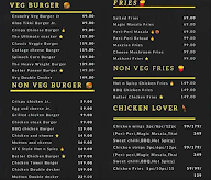 Chopra Chicken menu 1