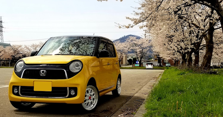 N-ONEの桜と愛車・サクラと愛車・庄内に関するカスタム事例の投稿画像1枚目