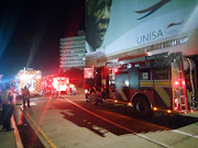 The City of Tshwane emergency services department said the cause of the fire at a Unisa campus has not yet been determined.