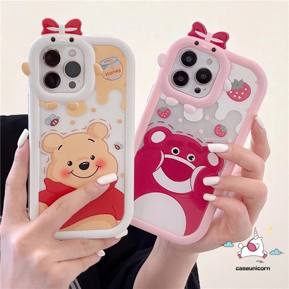 Ốp Điện Thoại Họa Tiết Gấu Pooh Cho Iphone 7 Plus 8 Plus 13 11 12 14 Pro Max 6 6S 7 8 14 Plus Xr X Xs Max Se 2020