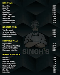 Singh's Shahi Rasoi menu 4