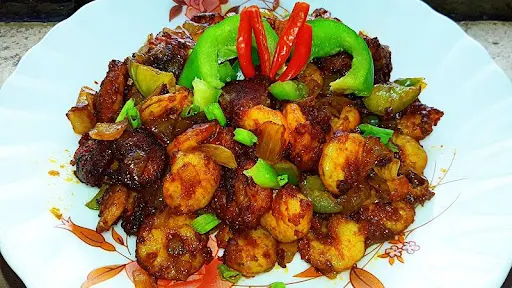 Prawns Hot Garlic Dry