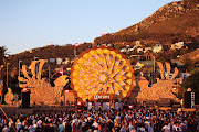 Ndlovu Youth Choir on stage at the Corona Sunset Festival World Tour in Cape Town. 