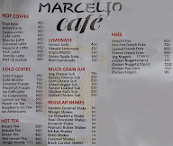 Green Fox Cafe menu 1