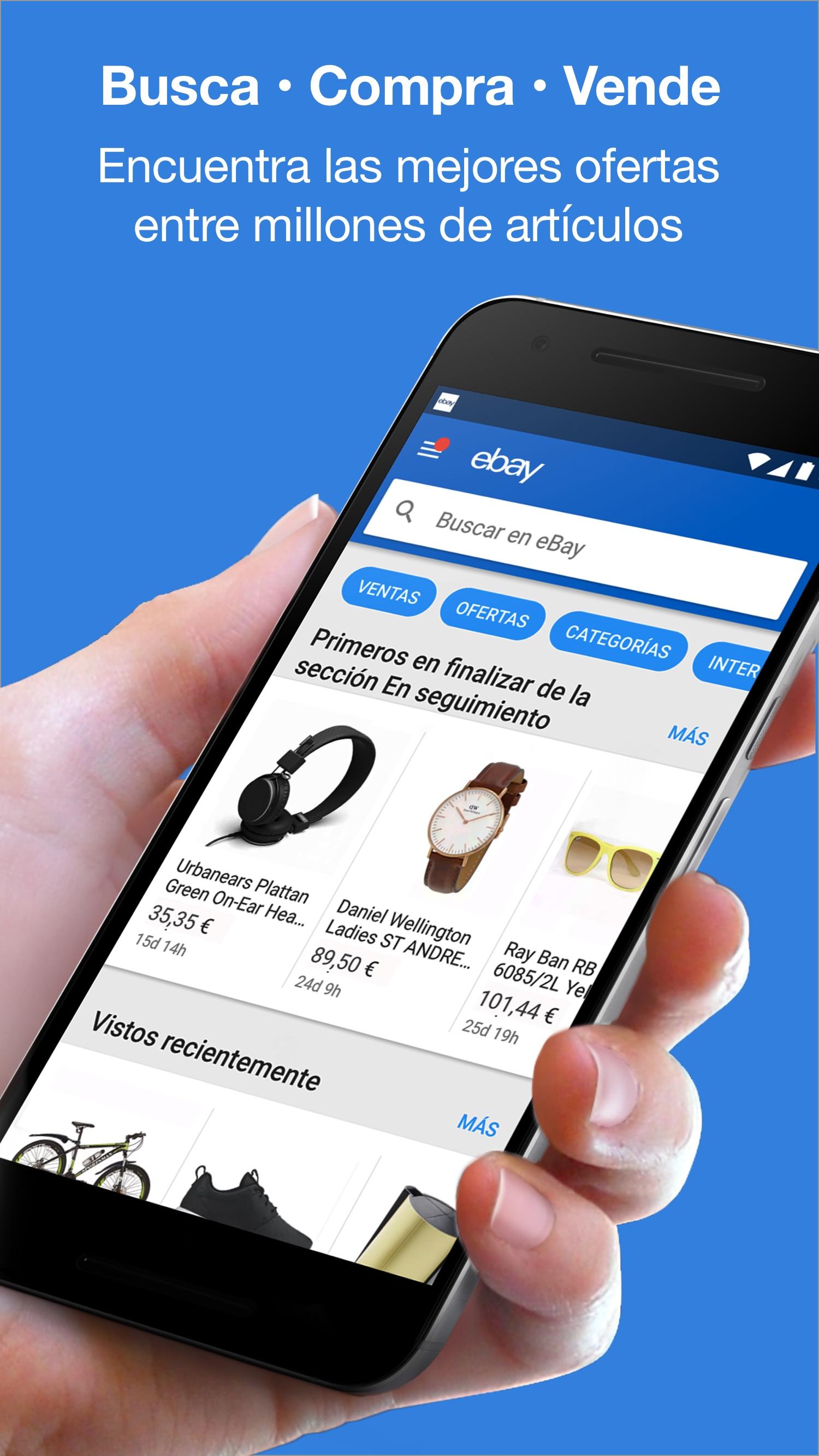 Android application eBay: The shopping marketplace screenshort