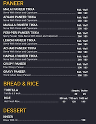 Sardar Ji Chaap menu 2