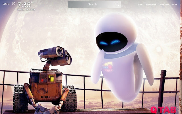 WALL E Wallpapers WALL E Movie New Tab