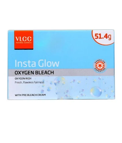 Vlcc Insta Glow Oxygen Bleach 51.4 Gm