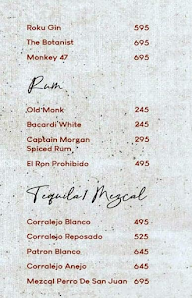 Bougie menu 6