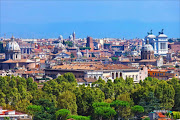 A general view of Rome