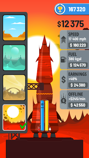 Code Triche Rocket Sky! APK MOD screenshots 5