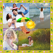 Summer Photo Collage  Icon