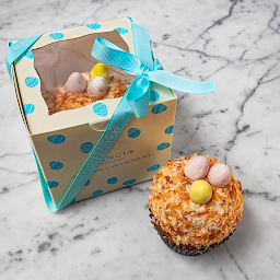 Easter Chocolate Coconut Cupcake