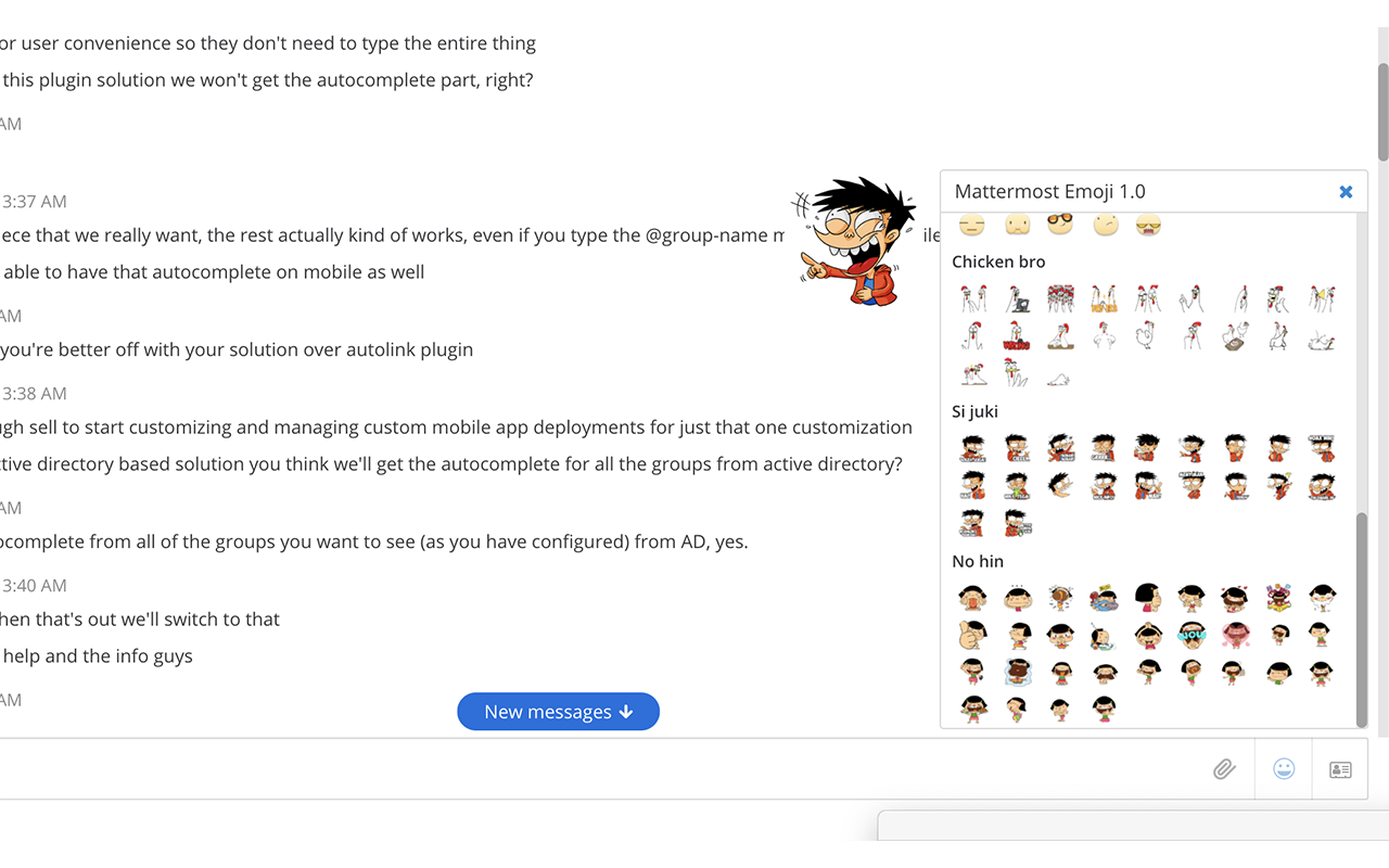 Mattermost Emoji Extension Preview image 3