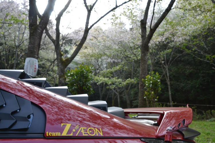 フェアレディZのteam Z☆AEON・桜と愛車・カメ活練習・四王寺に関するカスタム事例の投稿画像2枚目