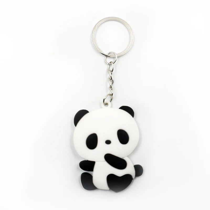Title 3, Panda Schlüsselanhänger, süßer Cartoon Schlüsse...