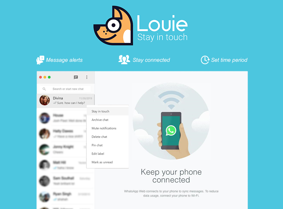 Louie - Stay In Touch Preview image 1