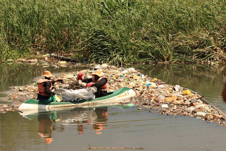 Litterbooms are used in rivers in the greater Durban area and the Western Cape to prevent plastic pollution reaching the ocean.