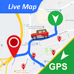 Cover Image of ダウンロード Gps, Route Finder - Voice Navigation & Road Maps 1.2.1 APK