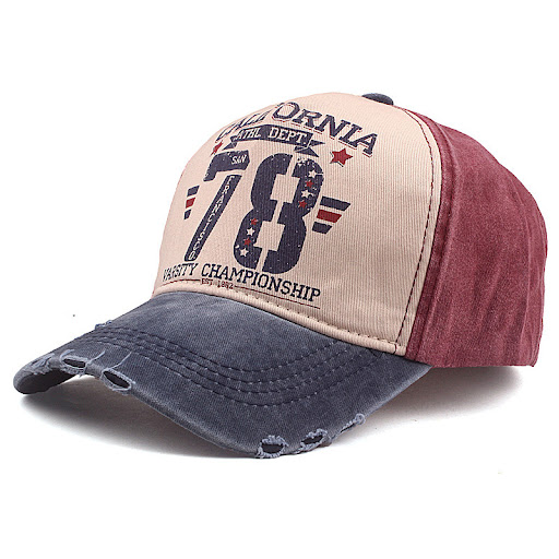 Title 6, Washed Coating Sunshade Casual Duck Tongue Base...