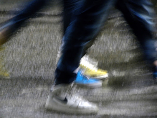 Scarpe in movimento di Iskander08