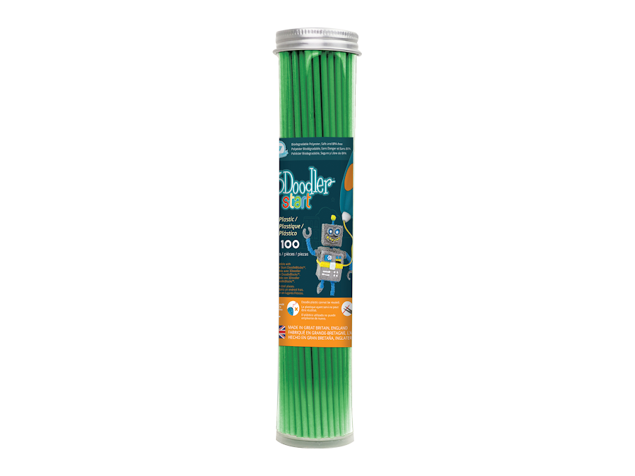 3Doodler Start Eco-Plastic - 100 Strand Tube - Tangerine Tang