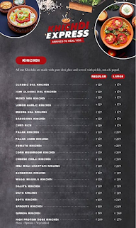 Khichdi Express menu 2