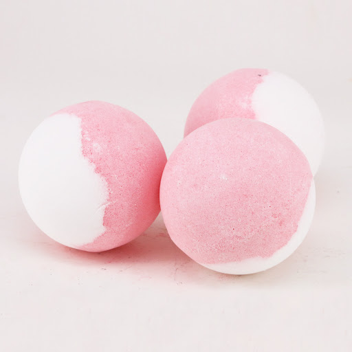 Title 4, Rose Essential Oil Bubble Flaps for Relaxing Ba...