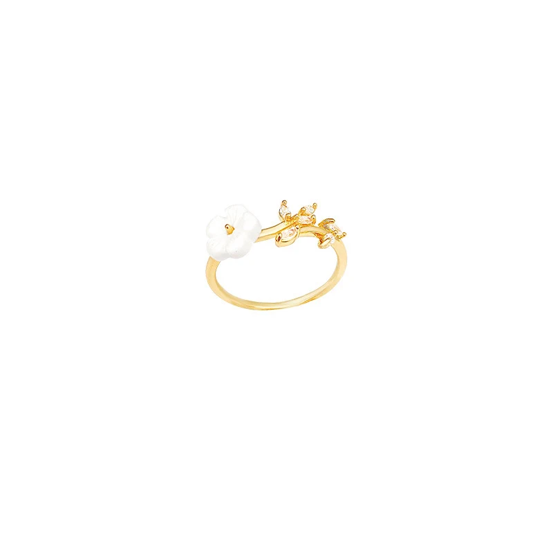 Minority Simple Branch Butterfly Ring, a delicate and elegant accessory that highlights natural beauty and adds a distin