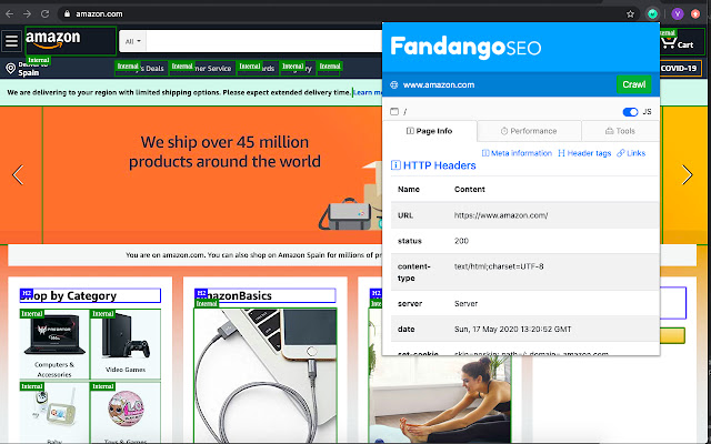 FandangoSEO Extension